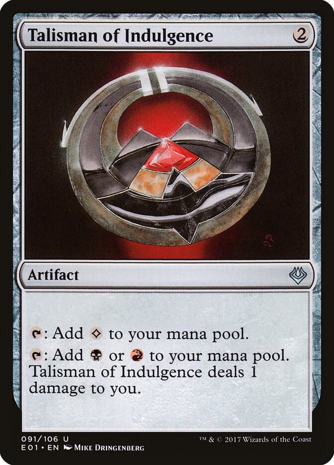 Talisman of Indulgence 91/106 (Archenemy: Nicol Bolas)  | Good Games Modbury