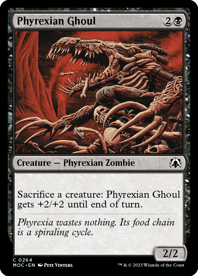 Phyrexian Ghoul [March of the Machine Commander] | Good Games Modbury