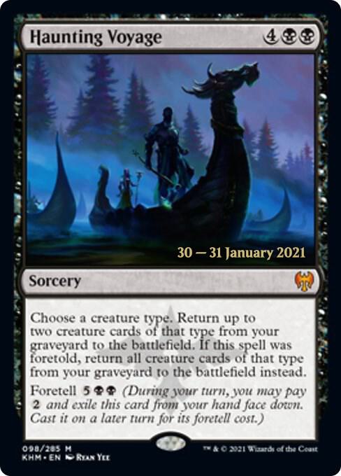 Haunting Voyage 98s/1 (Prerelease Cards)  - Foil | Good Games Modbury