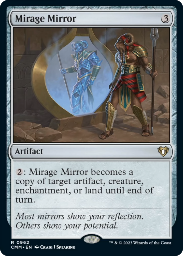 Mirage Mirror [Commander Masters] | Good Games Modbury