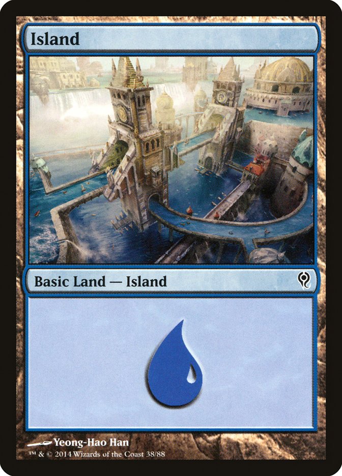 Island (38) [Duel Decks: Jace vs. Vraska] | Good Games Modbury