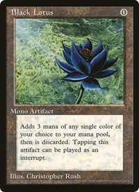 Black Lotus (Oversized) [Oversize Cards] | Good Games Modbury