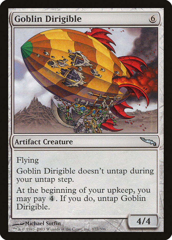 Goblin Dirigible 177/306 (Mirrodin)  - Foil | Good Games Modbury