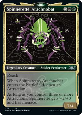 Spinnerette Arachnobat Showcase 271/244 (Unfinity)  | Good Games Modbury