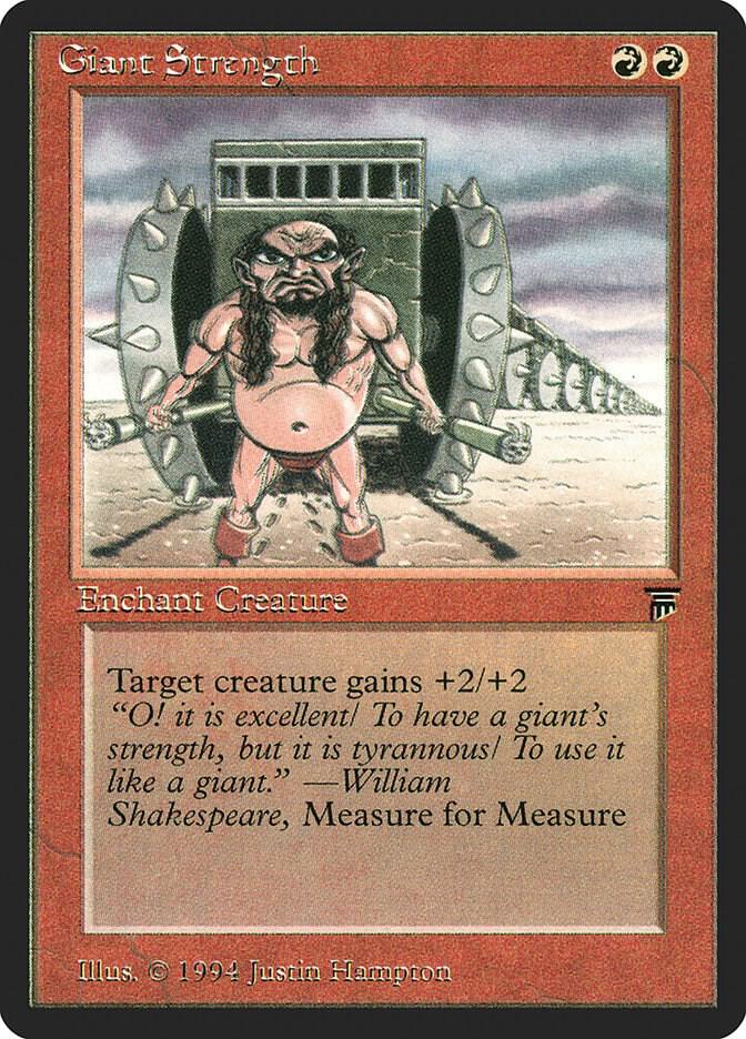 Giant Strength 149/310 (Legends)  | Good Games Modbury