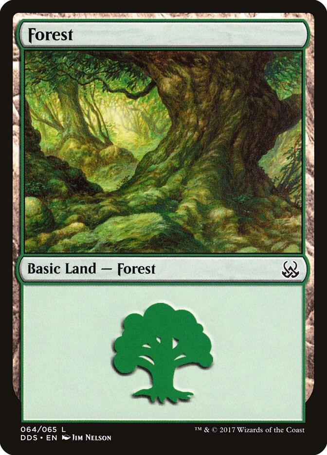 Forest 64/65 (Duel Decks: Mind vs. Might)  | Good Games Modbury