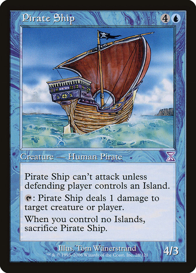 Pirate Ship 28/121 (Timeshifted)  | Good Games Modbury