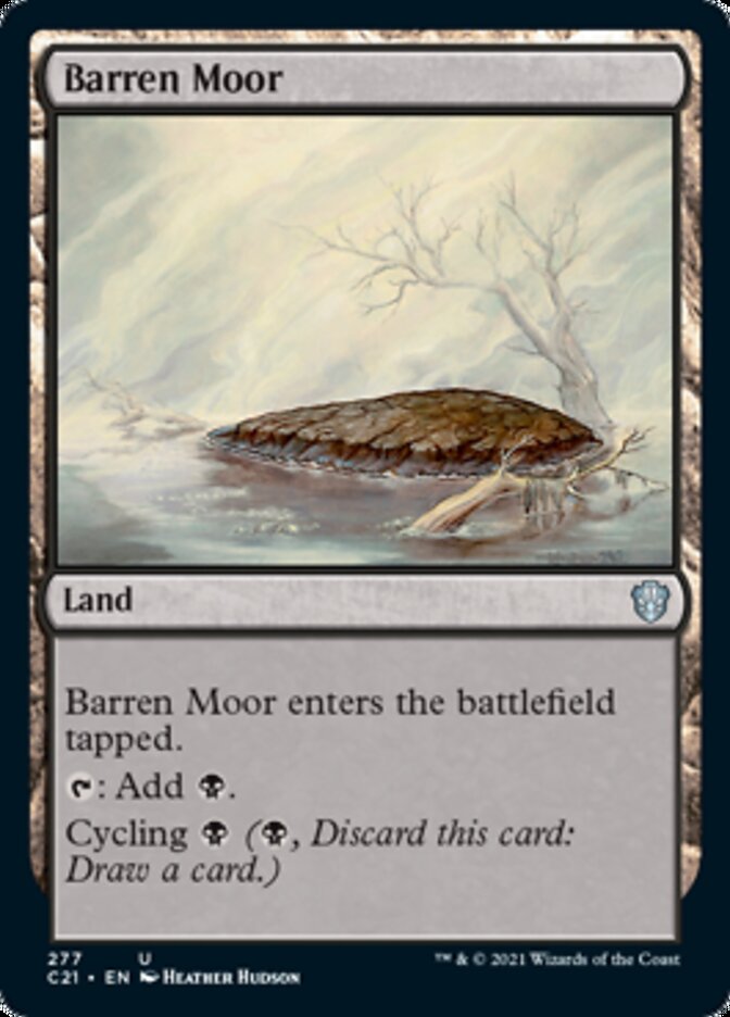 Barren Moor [Commander 2021] | Good Games Modbury