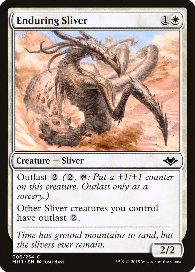 Enduring Sliver 6/254 (Modern Horizons)  | Good Games Modbury