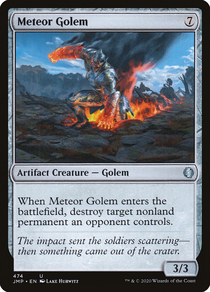 Meteor Golem [Jumpstart] | Good Games Modbury