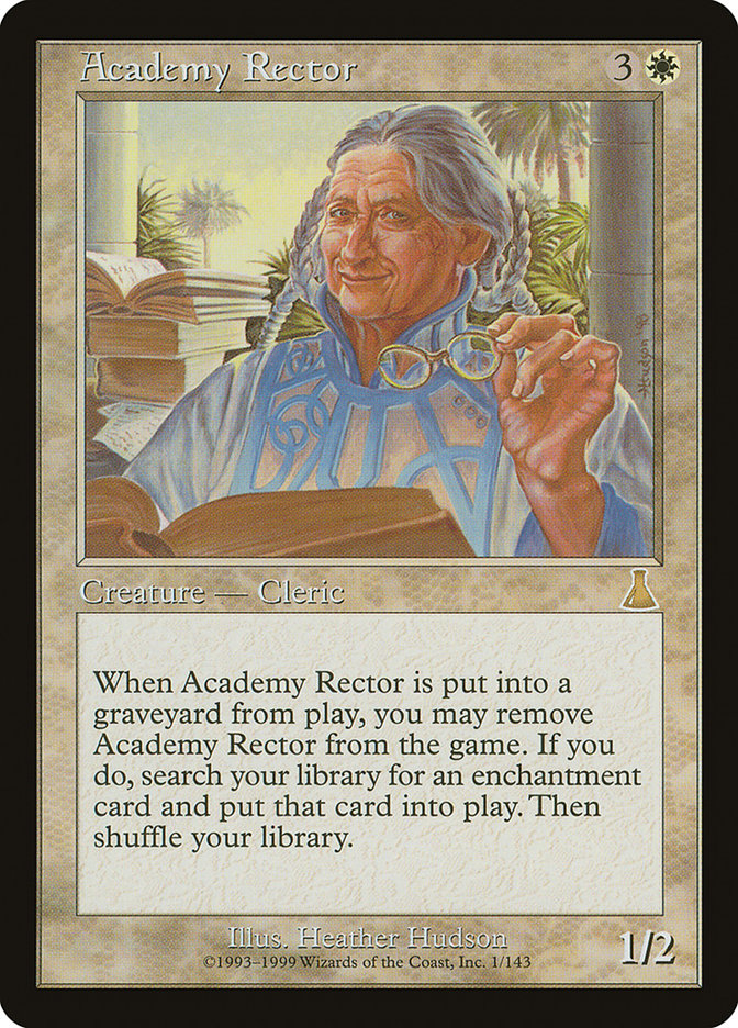 Academy Rector 1/143 (Urza's Destiny)  | Good Games Modbury
