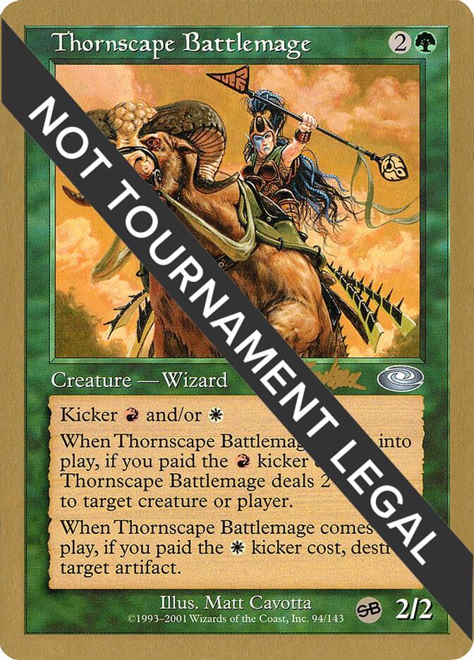 Thornscape Battlemage 2002 Brian Kibler PLS SB bk94sb/153 (World Championship Decks)  | Good Games Modbury