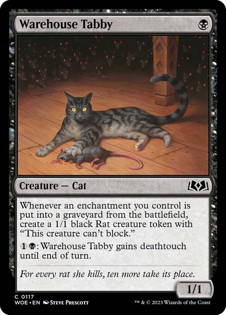 Warehouse Tabby [Wilds of Eldraine] | Good Games Modbury