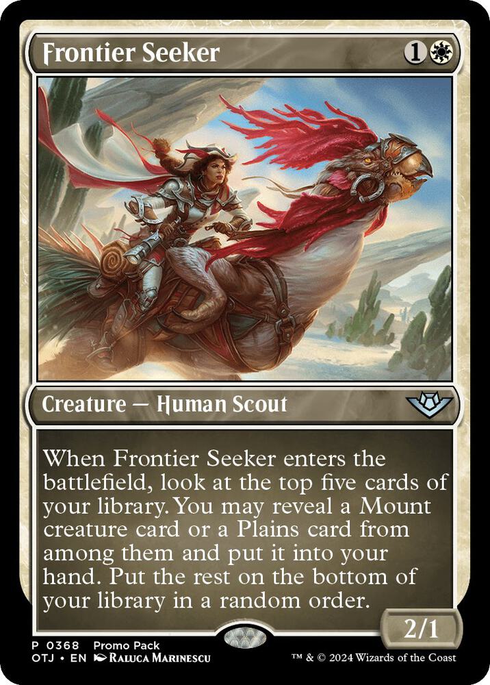 Frontier Seeker 368 (Promo Pack: Outlaws of Thunder Junction)  - Foil | Good Games Modbury