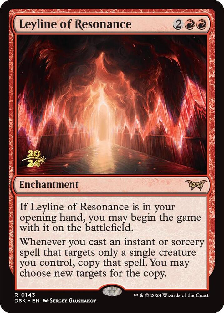 Leyline of Resonance 143s/180 (Prerelease Cards)  - Foil | Good Games Modbury