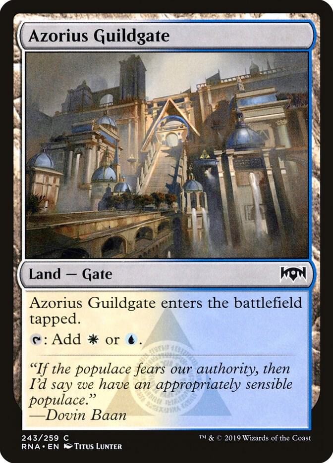 Azorius Guildgate 243/259 (Ravnica Allegiance)  | Good Games Modbury