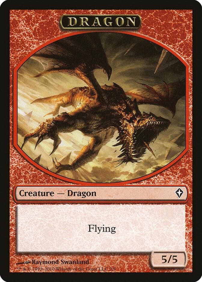 Dragon Token 2 (Worldwake)  | Good Games Modbury