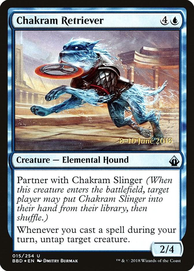 Chakram Retriever 15s/22 (Launch Party & Release Event Promos)  - Foil | Good Games Modbury