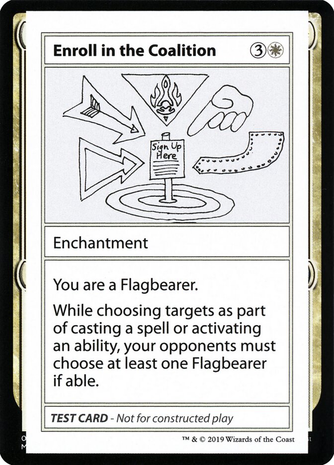 Enroll in the Coalition No PW Symbol 4/121 (Mystery Booster: Convention Edition Exclusives)  | Good Games Modbury
