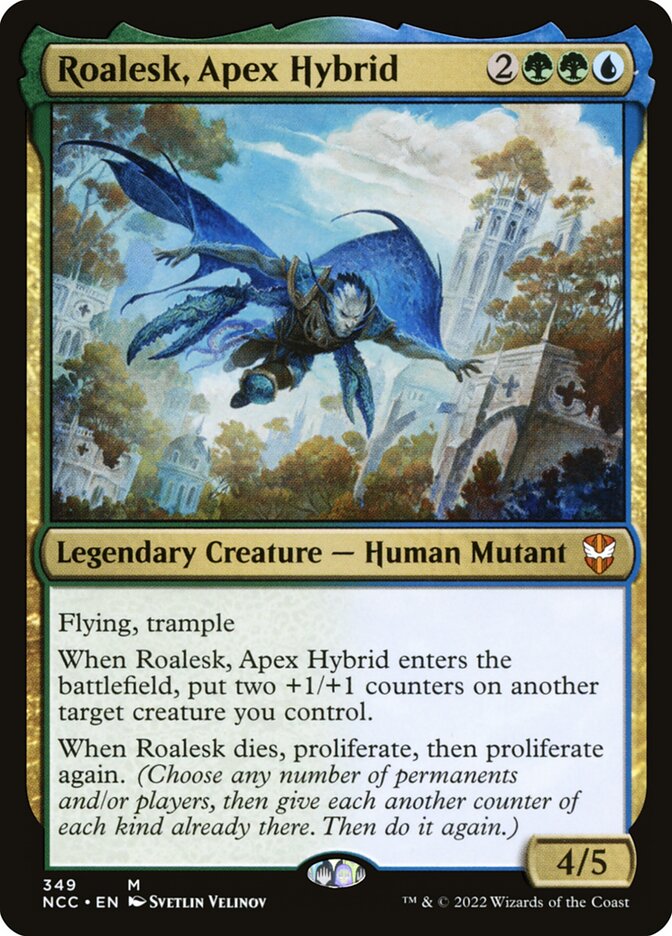 Roalesk, Apex Hybrid 349/93 (Commander: Streets of New Capenna)  | Good Games Modbury