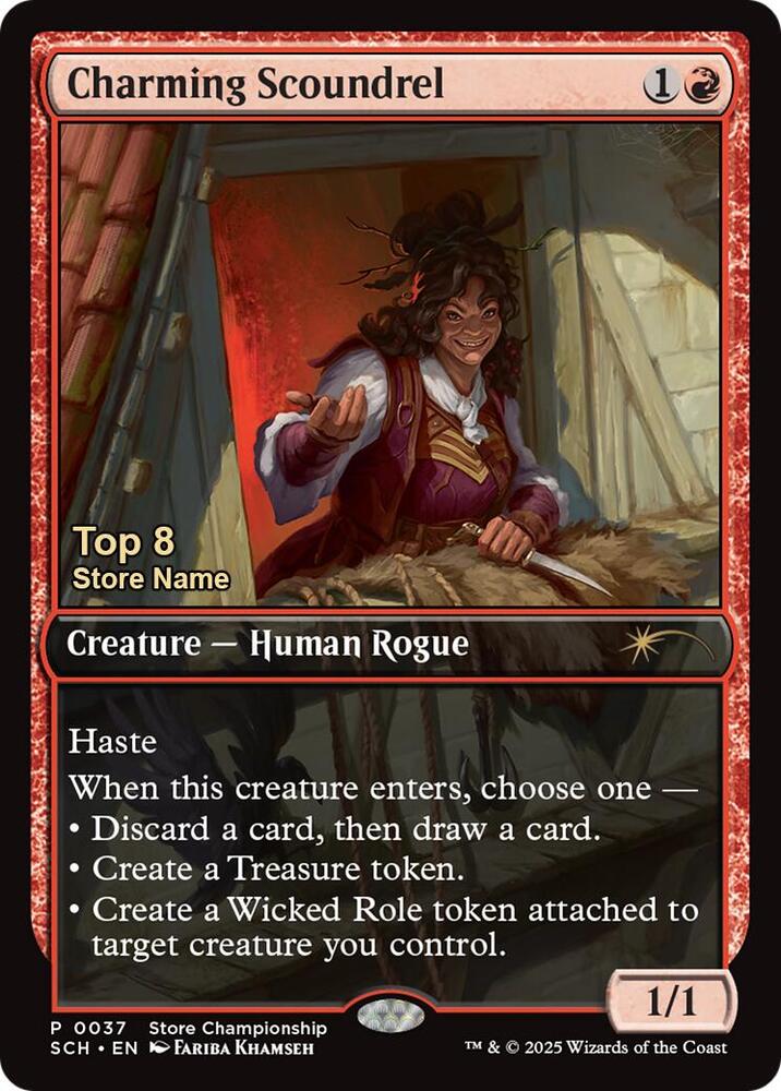Charming Scoundrel (Store Stamped) 37 (Game Day & Store Championship Promos)  | Good Games Modbury