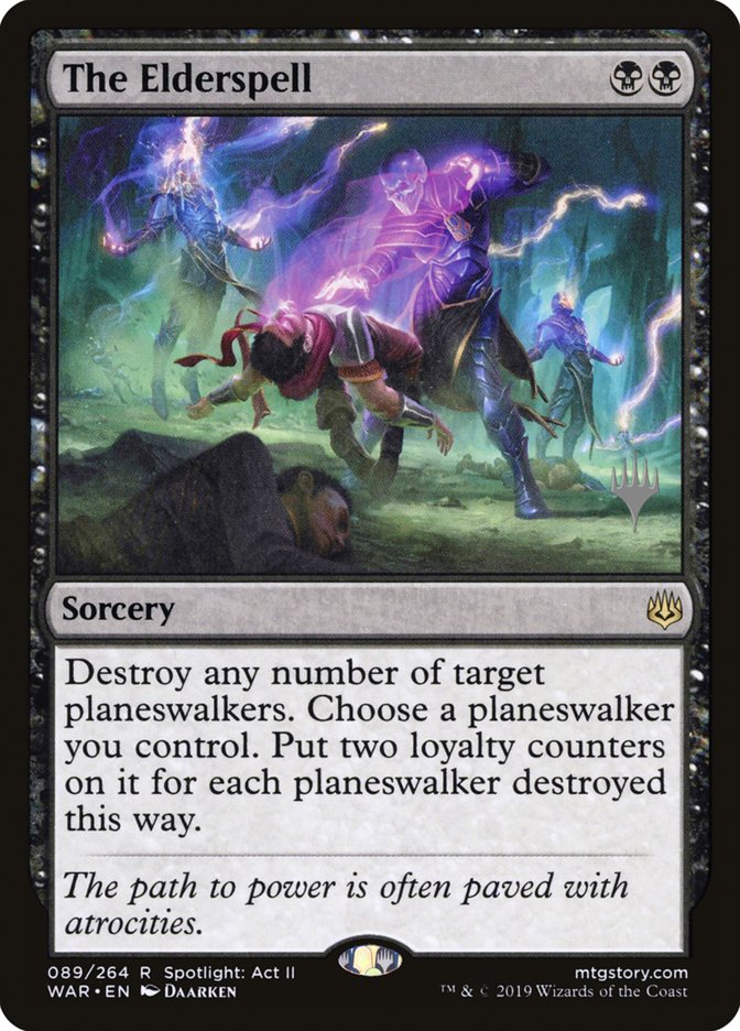 The Elderspell (Promo Pack) [War of the Spark Promos] | Good Games Modbury