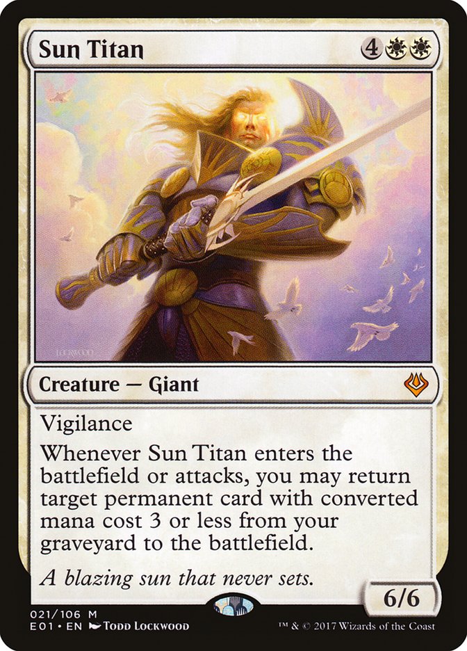 Sun Titan [Archenemy: Nicol Bolas] | Good Games Modbury