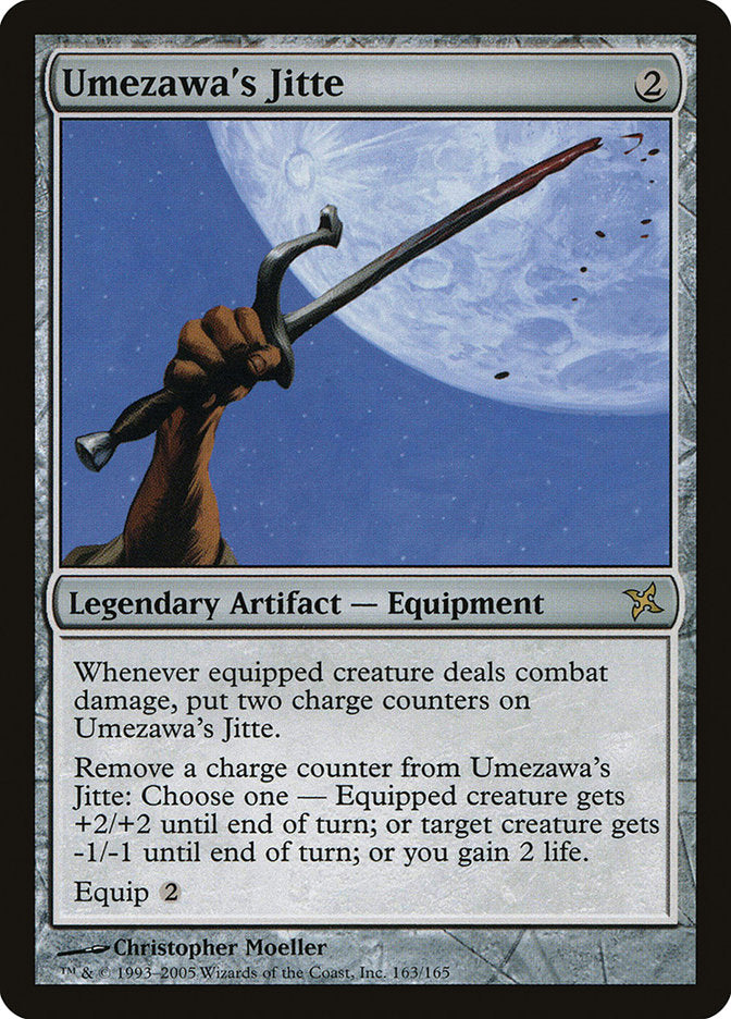Umezawa's Jitte 163 (Betrayers of Kamigawa)  - Foil | Good Games Modbury