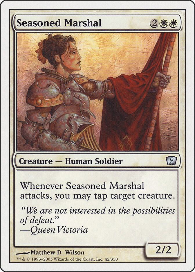Seasoned Marshal 42/350 (9th Edition)  | Good Games Modbury