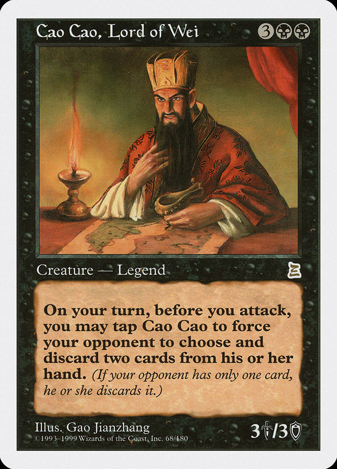 Cao Cao, Lord of Wei 68/180 (Portal Three Kingdoms)  | Good Games Modbury