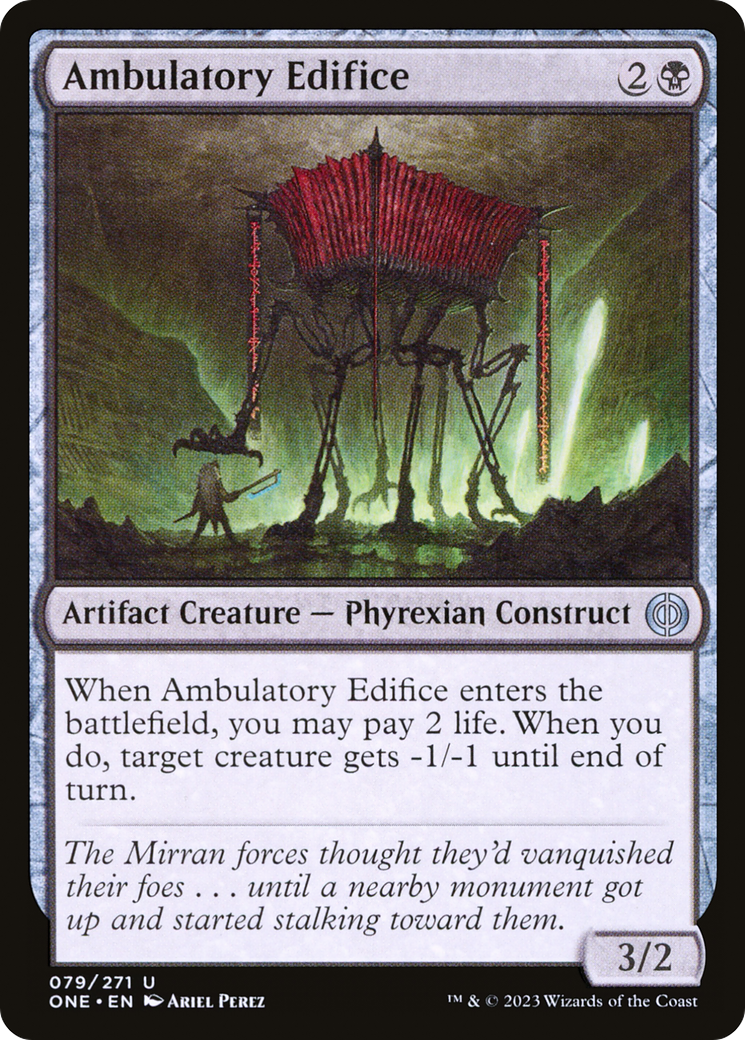 Ambulatory Edifice [Phyrexia: All Will Be One] | Good Games Modbury