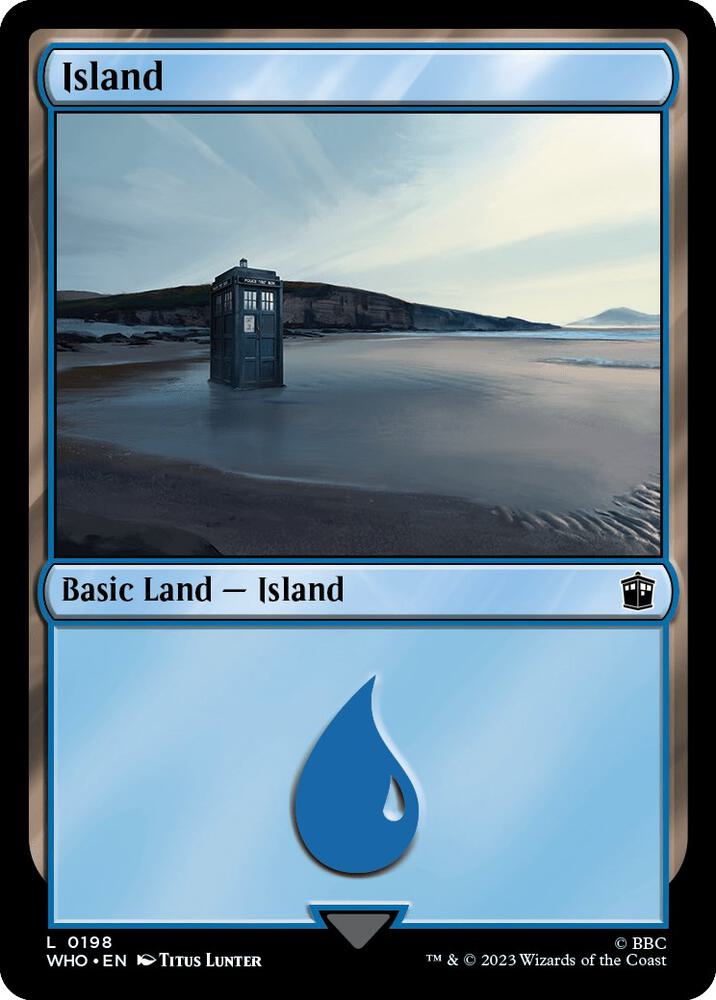 Island 198/331 (Universes Beyond: Doctor Who)  - Foil | Good Games Modbury