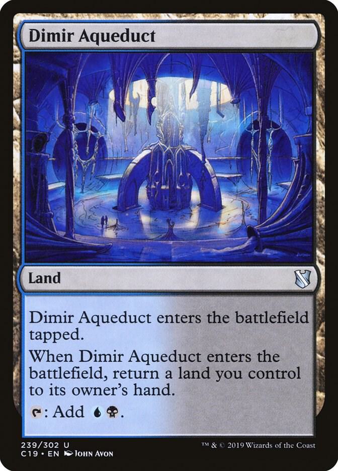 Dimir Aqueduct 239/302 (Commander 2019)  | Good Games Modbury