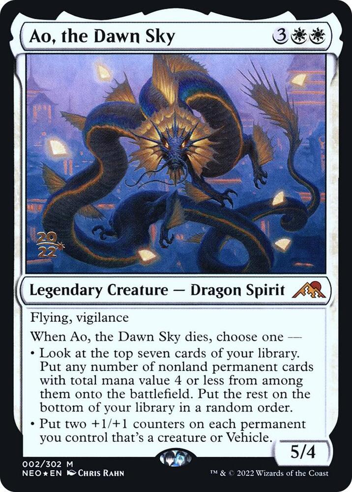 Ao, the Dawn Sky 2s/157 (Prerelease Cards)  - PreRelease Foil | Good Games Modbury