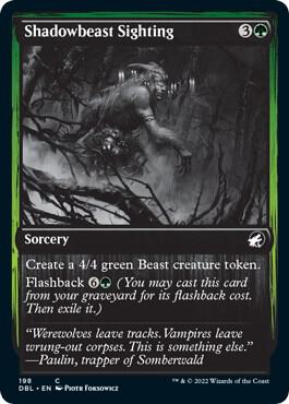 Shadowbeast Sighting 198/534 (Innistrad: Double Feature)  | Good Games Modbury