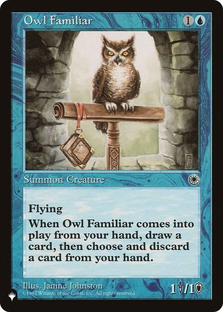 Owl Familiar [The List Reprints] | Good Games Modbury