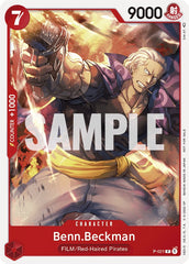 Benn.Beckman (One Piece Film Red) [One Piece Promotion Cards] | Good Games Modbury