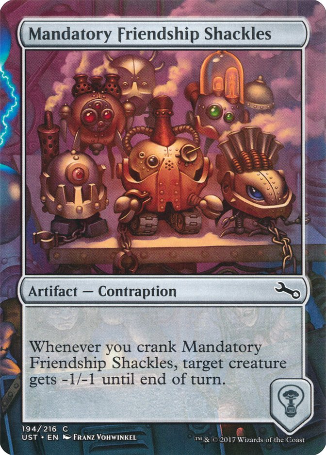 Mandatory Friendship Shackles 194/216 (Unstable)  - Foil | Good Games Modbury
