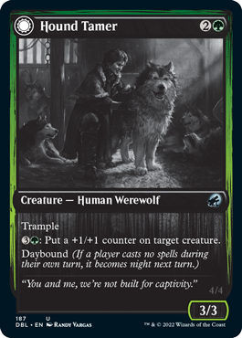 Hound Tamer // Untamed Pup [Innistrad: Double Feature] | Good Games Modbury