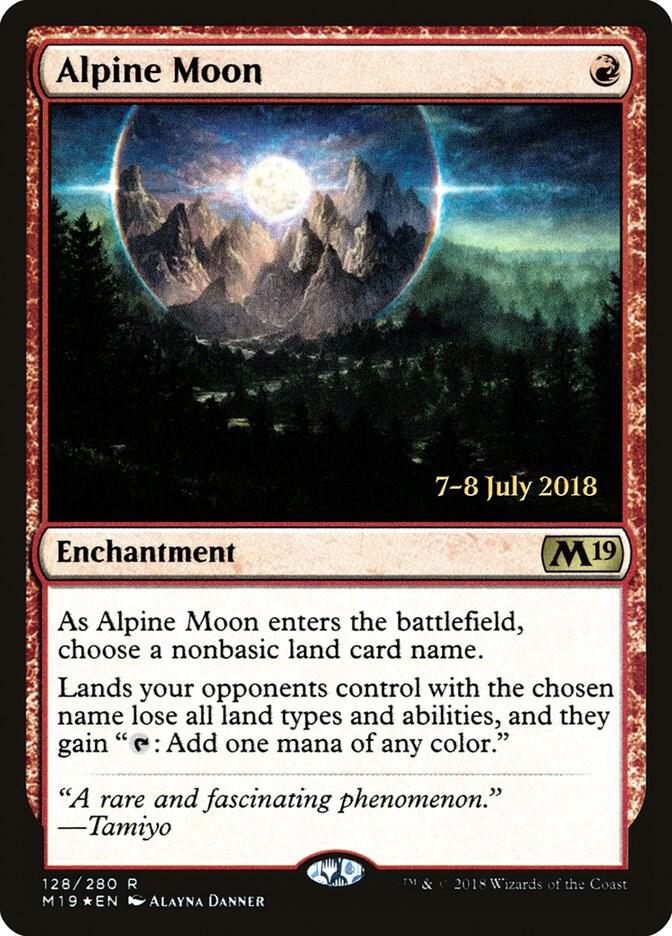 Alpine Moon 128s/95 (Prerelease Cards)  - PreRelease Foil | Good Games Modbury
