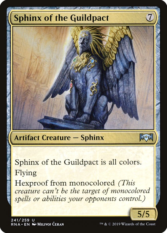 Sphinx of the Guildpact [Ravnica Allegiance] | Good Games Modbury