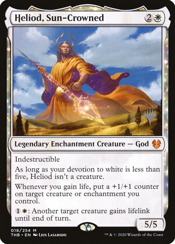 Heliod Sun Crowned 18 (Promo Pack: Theros Beyond Death)  - Foil | Good Games Modbury