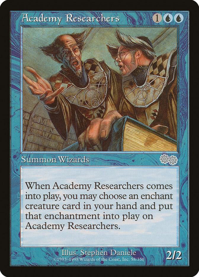 Academy Researchers 58/350 (Urza's Saga)  | Good Games Modbury