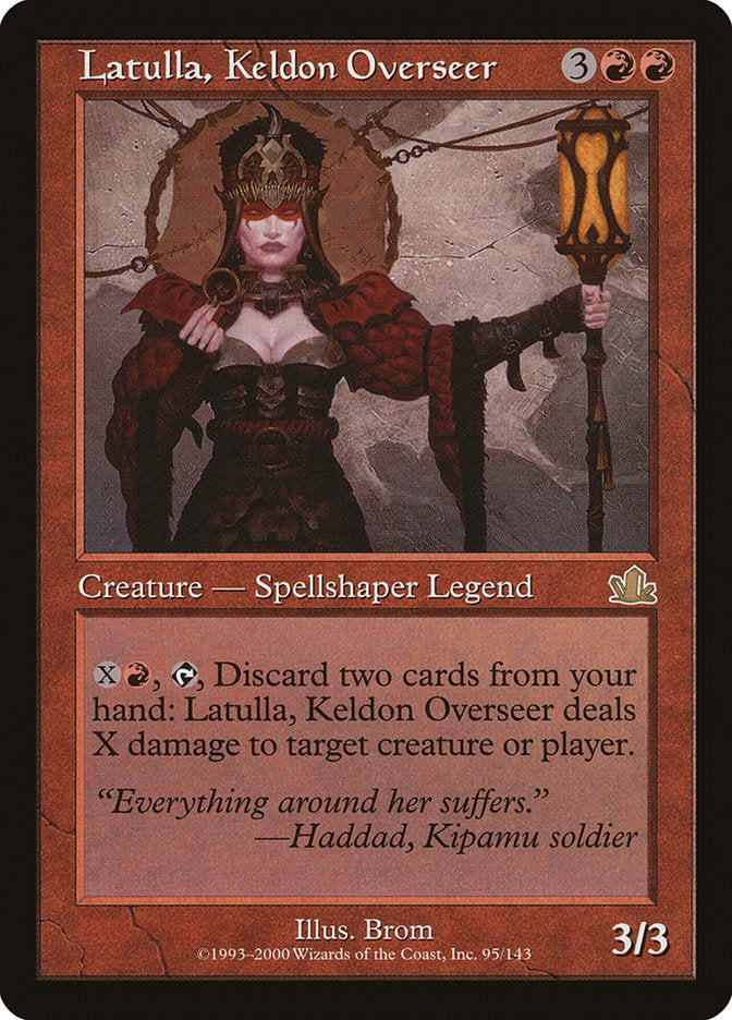 Latulla, Keldon Overseer 95/143 (Prophecy)  - Foil | Good Games Modbury