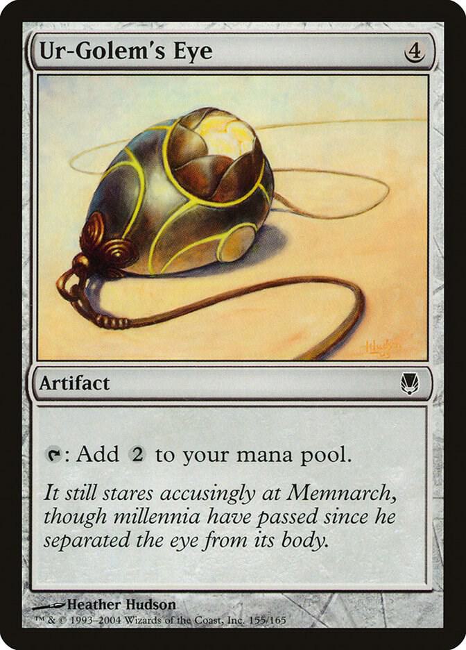 Ur-Golem's Eye 155/165 (Darksteel)  - Foil | Good Games Modbury