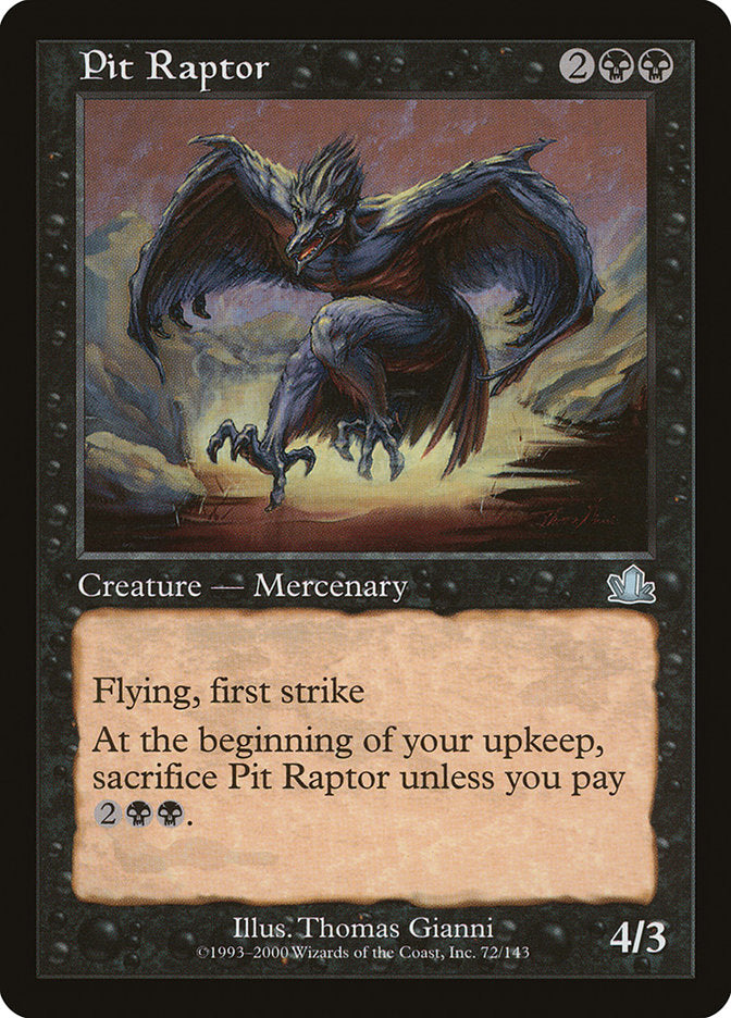 Pit Raptor 72/143 (Prophecy)  - Foil | Good Games Modbury