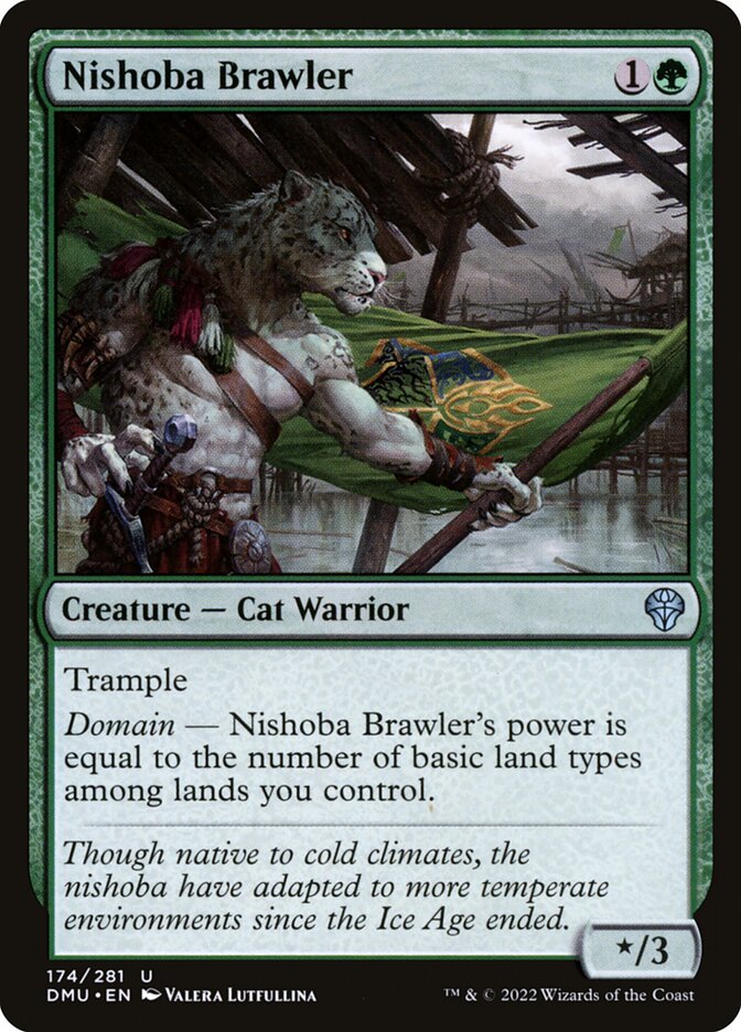 Nishoba Brawler 174/281 (Dominaria United)  - Foil | Good Games Modbury