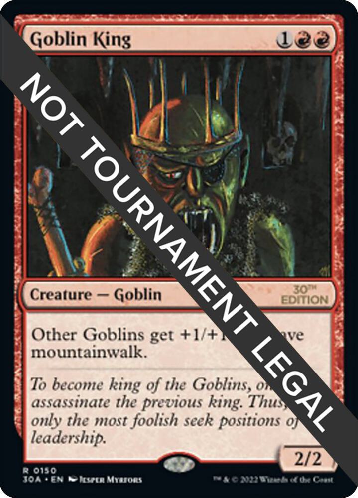 Goblin King 150/594 (30th Anniversary Edition)  | Good Games Modbury