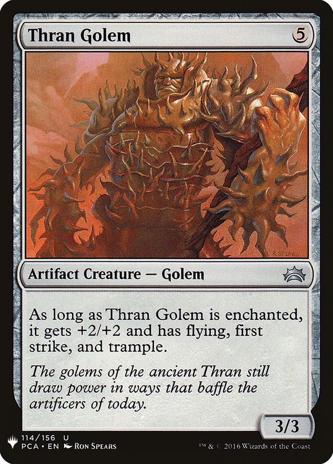 Thran Golem [Mystery Booster] | Good Games Modbury