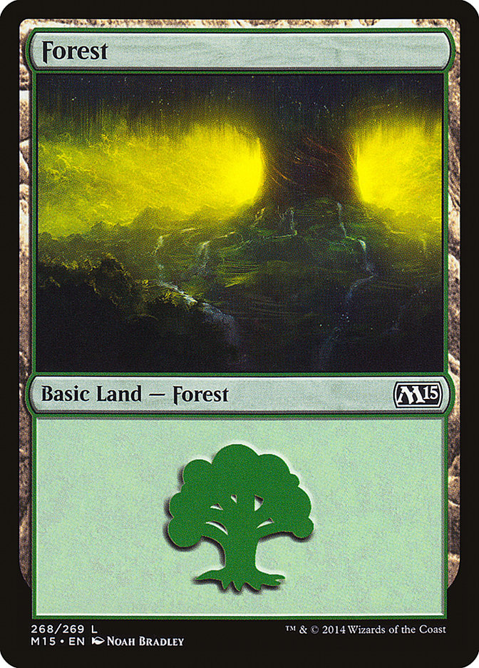 Forest (268) [Magic 2015] | Good Games Modbury